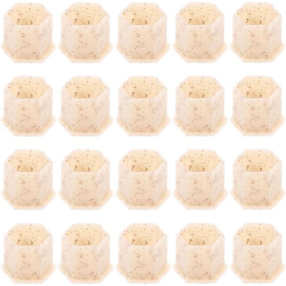 Biodegradable Tattoo Ink Cups 12mm Diameter x 10mm Height - Pack of 200pcs