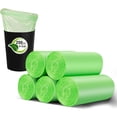 thumbnail image 1 of Biodegradable Trash Bags, Extra Strong Unscented, for Bathroom Bedroom Office Kitchen Trash Can, 1 of 4