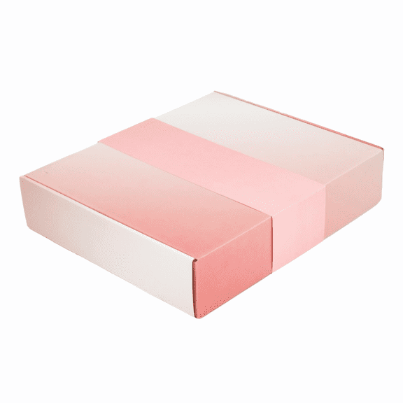 Biodegradable Urn for Human Ashes, Eco-Friendly Urn for Water or Earth Burial, Includes Water Soluble Ash Bag, Adult Size 3" H x 12" W x 14" L. (IRIS SOFT PINK)