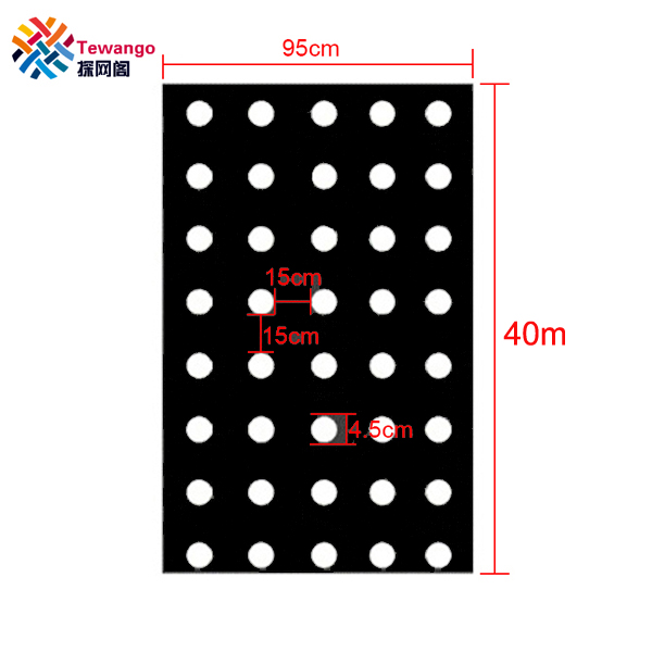 Biodegradeable Weed Control Mulch Film Allotments Veg Patch Borders 0