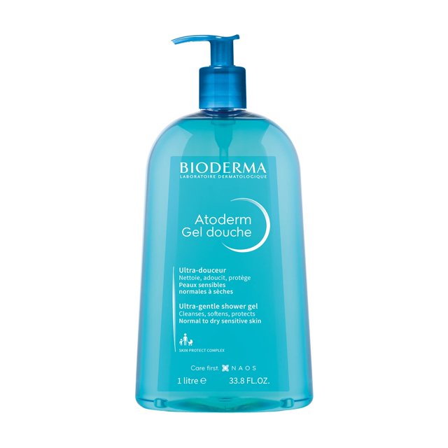 Bioderma Atoderm Hydrating Shower Gel Body Wash Moisturizing Face
