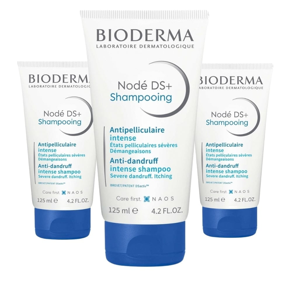 Bioderma Node DS Shampoo 125ml 3 Pack