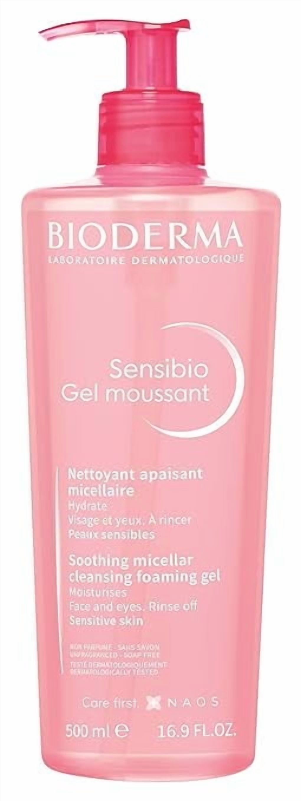 Bioderma Sensibio Foaming Gel Cleansing and Make-Up Removing Refreshing feeling for Sensitive Skin Unscented