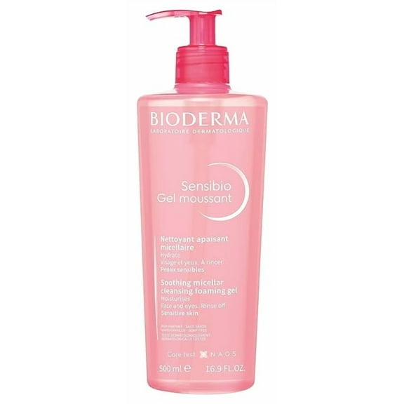 Bioderma Sensibio Foaming Gel Cleansing and Make-Up Removing Refreshing feeling for Sensitive Skin Unscented