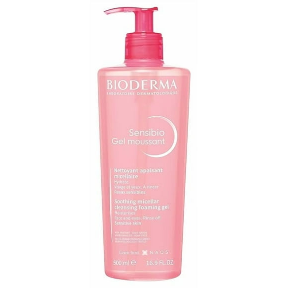 Bioderma Sensibio Foaming Gel Cleansing and Make-Up Removing Refreshing feeling for Sensitive Skin Unscented