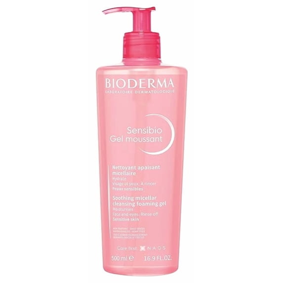 Bioderma Sensibio Foaming Gel Cleansing and Make-Up Removing Refreshing feeling for Sensitive Skin Unscented
