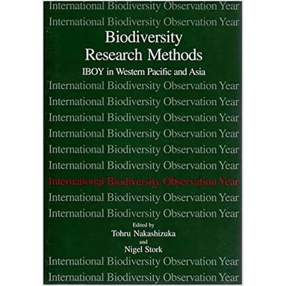 Biodiversity Research Methods : IBOY In West Pacific and Asia (Paperback)