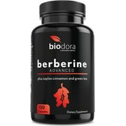'Biodora' Berberine Advanced Plus, a 60-Day Supply of 120 Capsules.