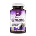 Biodora Resveratrol 1600mg, TransResveratrol Antioxidant Supplement