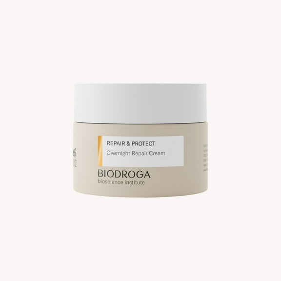 Biodroga Bioscience Institute Repair & Protect Overnight Repair Cream Night Cream 50 ml - Anti-Age Moisturiser for Firm Skin, Line Reduction & Energy Boost with Black Forest Complex