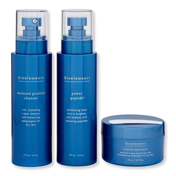 Bioelements 3-Step Starter For Dry Skin Set 3pcs