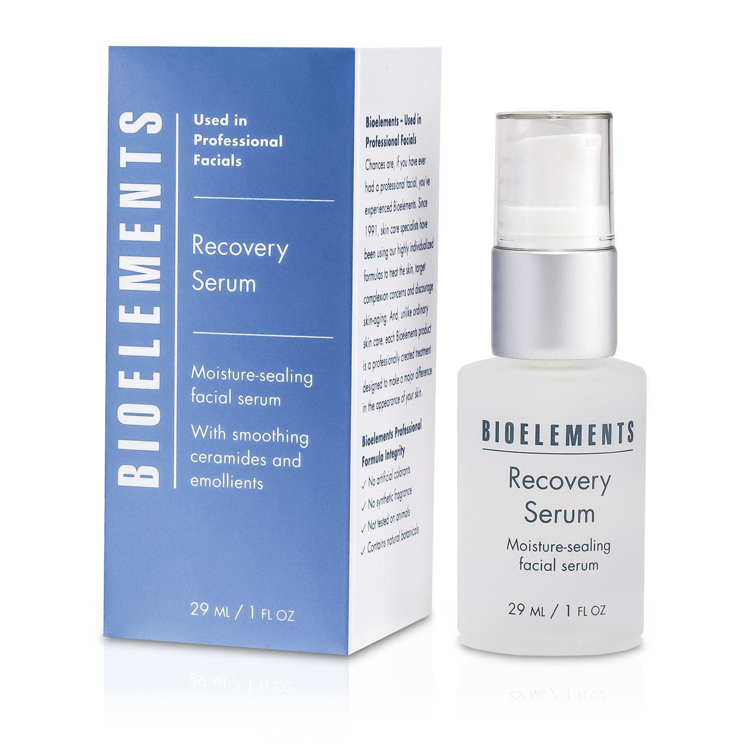 Bioelements Recovery Serum 1 Oz Moisturizing, SkinRepairing