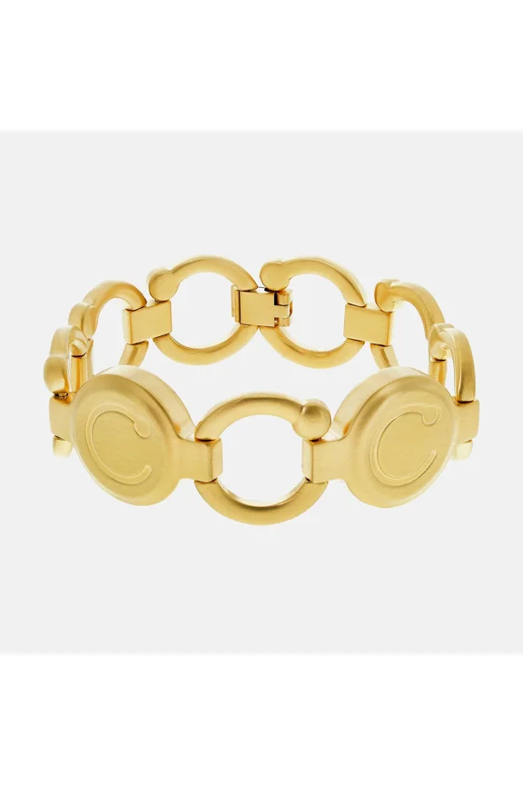 Bioflow Pirouette Magnetic Bracelet Brushed Gold