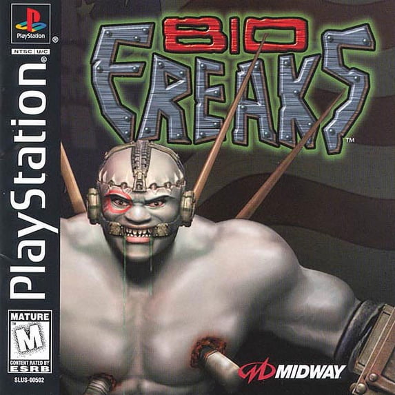 Biofreaks - Complete in Box, Black Label - PS1 Playstation 1 PSX