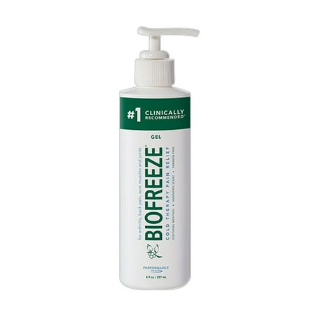 Biofreeze Classic Cold Therapy Pain Relief Gel, 8 Oz, 6 Pack