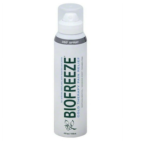 Biofreeze Cold Therapy Pain Relief 360Â° Spray 4 oz - (Pack of 2)