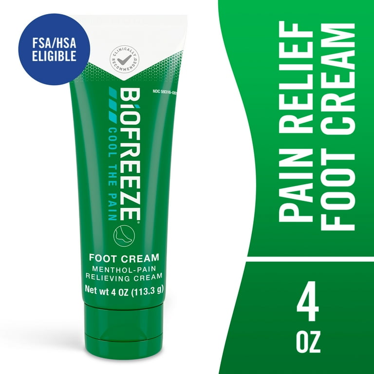 Biofreeze Pain Relief Cream, Back Knee Muscle Joint and