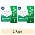 (2 pack) Biofreeze Pain Relief Cream, Back Knee Muscle Joint and