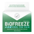 thumbnail image 1 of Biofreeze Pain Relief Cream, Knee & Lower Back Pain Relief, Sore Muscle Relief, Neck Pain Relief, Shoulder Pain Relief, Muscle Recovery, FSA Eligible, 3 OZ Biofreeze Menthol Cream, 1 of 5