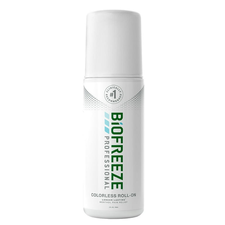 Biofreeze Professional Colorless Gel, 3 oz roll-on, each Biofreeze Professional Colorless Gel, 3 oz roll-on, each