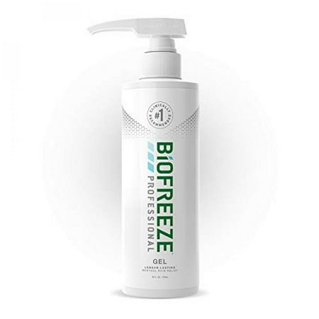 Biofreeze Professional Topical Pain Relief Gel - 5% Strength Menthol, 16 ounce Pump Bottle, 1 Count