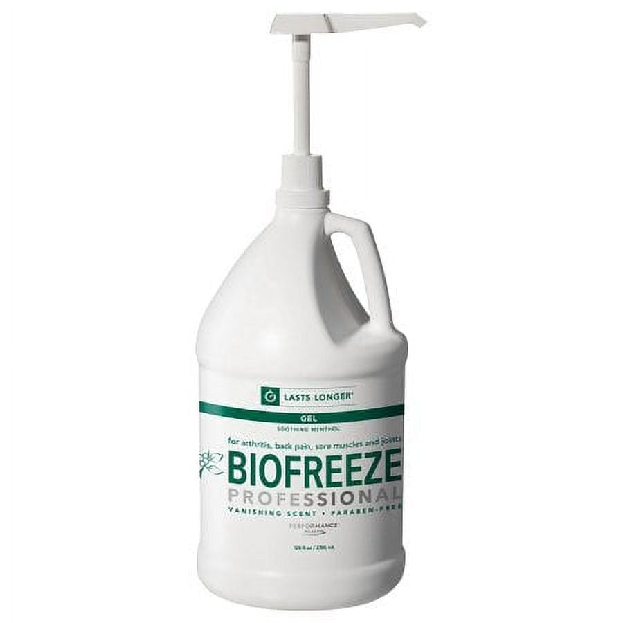 Biofreeze Professional Topical Pain Relief Gel Green 1 Gallon