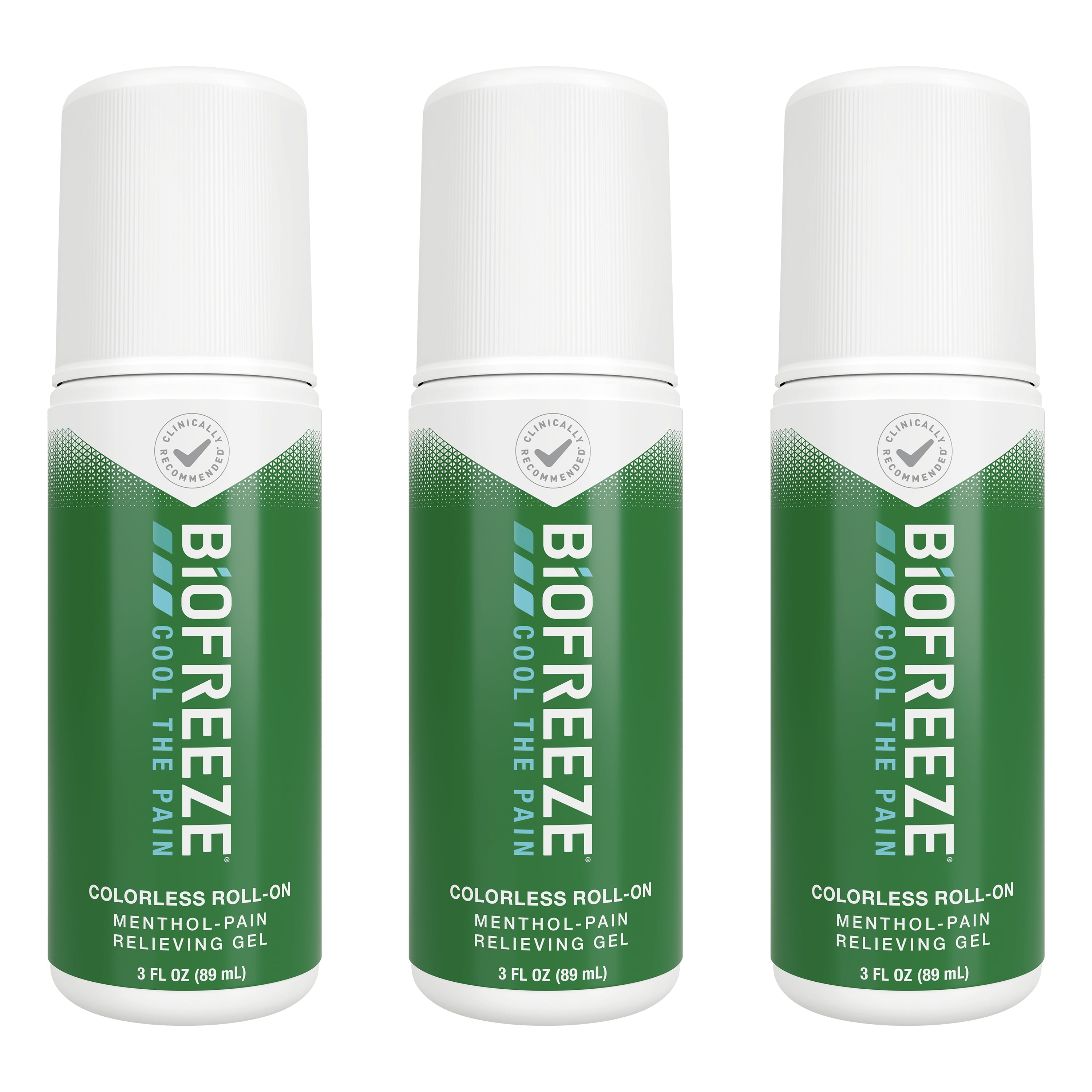 Biofreeze Roll On Pain Relieving Gel 3 FL OZ Colorless Pack Of 3 biofreeze-roll-on-pain-relieving-gel-3-fl-oz-colorless-pack-of-3