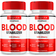 BiogenX Advanced Blood Support Formula, Extra Strength Glycogen Supplement 120 Capsules