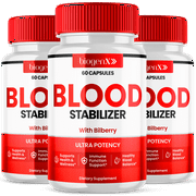 BiogenX Advanced Blood Support Formula, Extra Strength Glycogen Supplement 180 Capsules