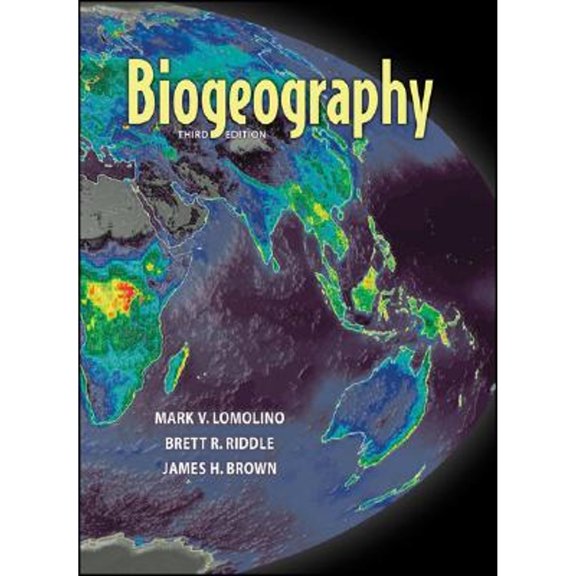 Pre-Owned Biogeography (Hardcover) 0878930736 9780878930739