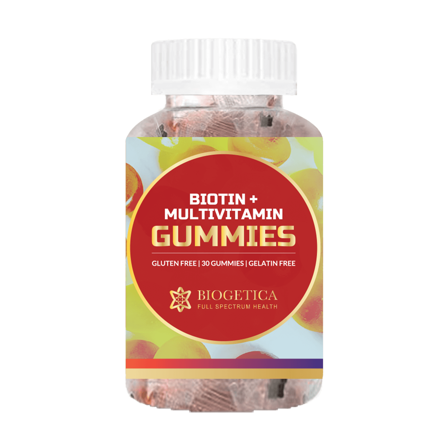 Biogetica Biotin + Multivitamin Gummy (30 Gummy)