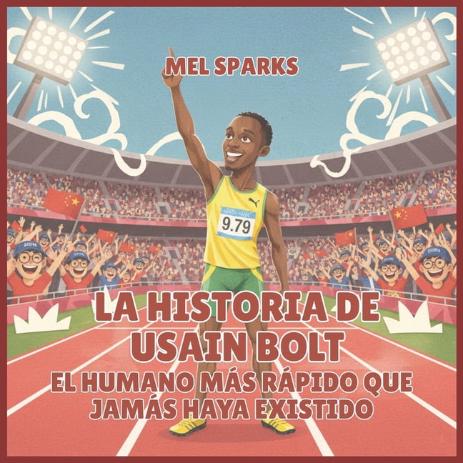 BiografÃ­a de Triunfadores Para NiÃ±os Ser La historia de Usain Bolt: El Humano MÃ¡s RÃ¡pido Que JamÃ¡s Haya Existido, Book 8, (Paperback)