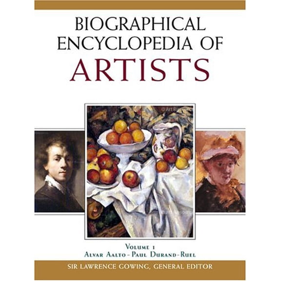 Pre-Owned Biographical Encyclopedia of Artists (4 Volume Set)