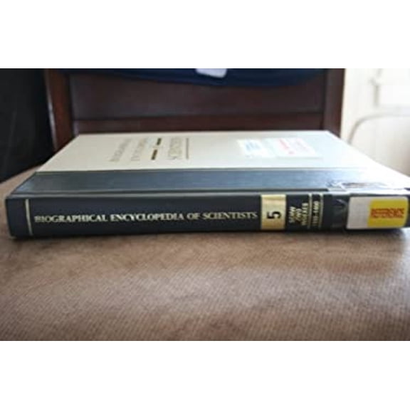 Pre-Owned Biographical Encyclopedia of Scientists (Hardcover) 9780761470984