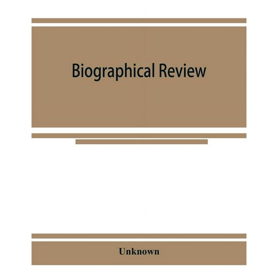 Biographical review: this volume contains biographical sketches of the leading citizens of Madison County, New York, (Paperback)