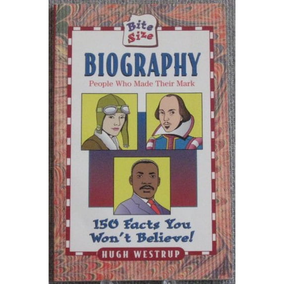 Pre-Owned Biography : People Who Made Their Mark Paperback