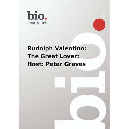 Biography - Rudolph Valentino: The Great Lover: Host: Peter Graves (DVD), A&E, Documentary