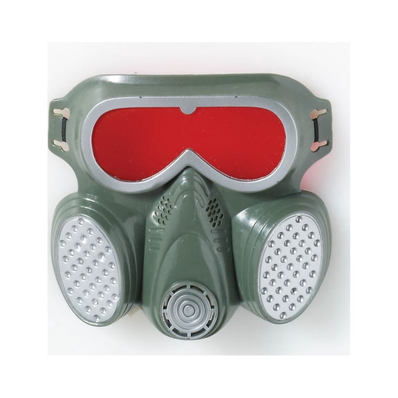 Biohazard Gas Mask Halloween Costume Accessory