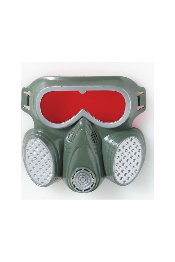 Biohazard Gas Mask Halloween Costume Accessory