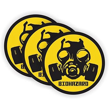 Alien Biohazard Vinyl Decal Sticker – 40 Patterns, 3 Sizes – Sticker*Pimp #8 – Car, Laptop, Any Room