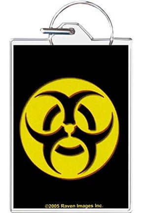Biohazard Keychain