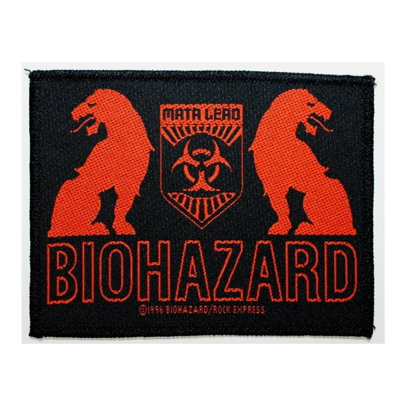 Biohazard Mata Leao Band Name & Logo Patch Heavy Metal Album Sew On Applique