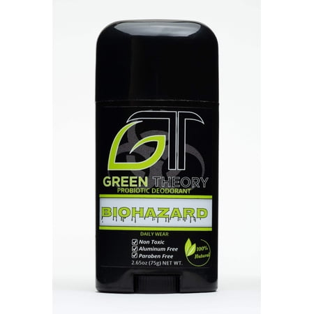 Biohazard Probiotic Natural Aluminum Free Deodorant - Mens