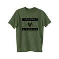 thumbnail image 1 of Biohazard Short Sleeve T-Shirt in Military Green, 1 of 4