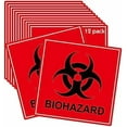 thumbnail image 1 of Biohazard Stickers Sign Biohazard Warning Labels 4Inch Universal Biohazard Symbol Vinyl Waterproof Hazardous Materials Warning Stickers for Labs, Hospitals and Industrial Use$$Safety & Emergency, 1 of 7