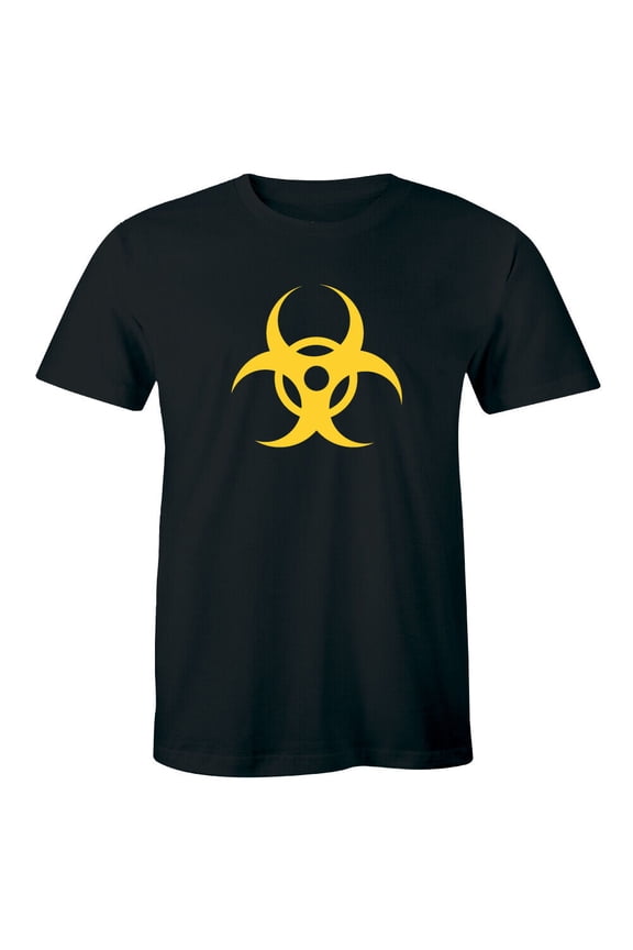 Biohazard Symbol Shirt Radioactive Danger Warning Toxic Men'S T-Shirt Tee All Size S-5Xl