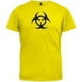 thumbnail image 1 of Biohazard Symbol Yellow T-Shirt - Small, 1 of 1