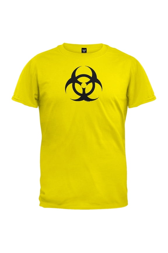 Biohazard Symbol Yellow T-Shirt - XX-Large