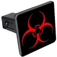 thumbnail image 1 of Biohazard Warning Symbol 1.25" Tow Trailer Hitch Cover Plug Insert, 1 of 1