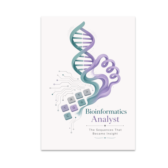 Bioinformatics Analyst Sequences Wall Art - Bioinformatics Enthusiast - 13x19 Poster Print